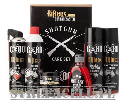 Care Set - Zestaw do czyszczenia Strzelb CX80 Riflec