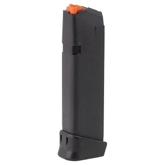 Magazynek Glock 17+2 NB // .9 PARA (Pomarańczowy podajnik)