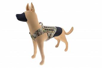 Dog Harness, Manufacturer : Raptor Tactical (USA), Model : K9 Zephyr MK1 Dog Harness, Color : Multicam