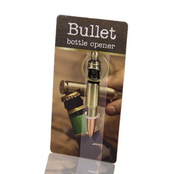 Beer opener - bullet key ring