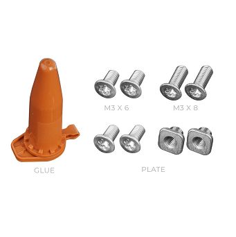 Zestaw serwisowy do płytek 2BME przeznaczonych pod montaż kolimatorów Holosun i Trijicon - 2BMESP01