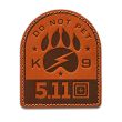 Patch 5.11 DO NOT PET PATCH kolor: BROWN