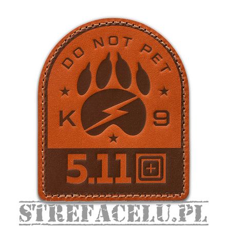 Patch 5.11 DO NOT PET PATCH kolor: BROWN