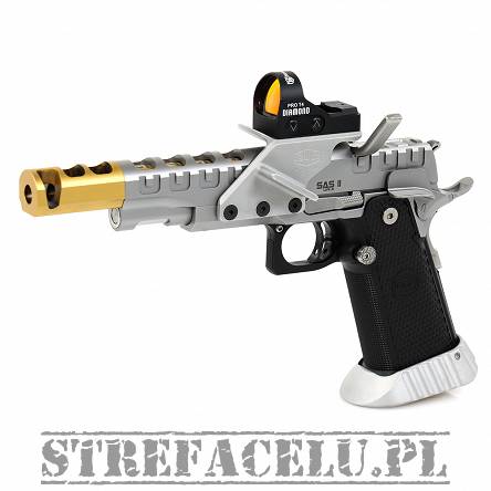 Pistolet Bul SAS II UR Open Division Silver/Gold  X-Edition kal. 9x19mm