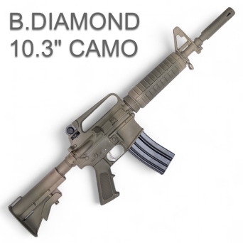 Karabinek AR-15 SOLGW Blood Diamond lufa 10.3" Camouflage, kal. 5,56x45mm / .223REM