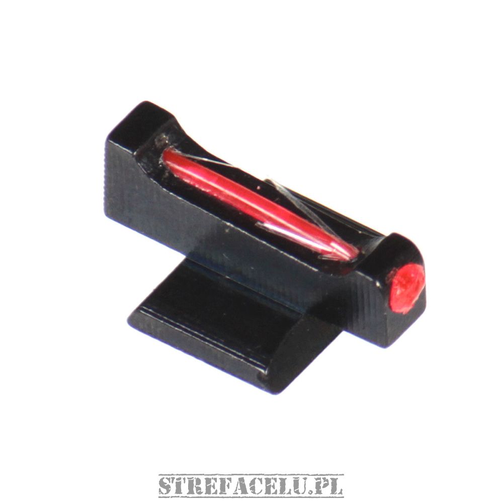 Moske　1 Muszka BUL niska światłowodowa czerwona - Low Post Fiber