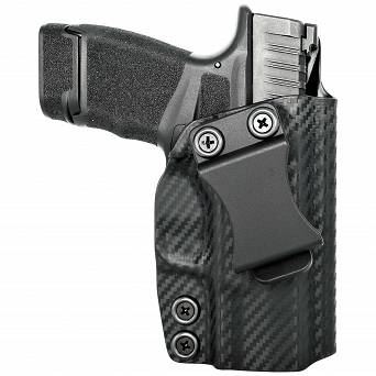 Kabura wewnętrzna prawa do pistoletu Springfield H11/Hellcat Optics Cut, RH IWB kydex, kolor: carbon