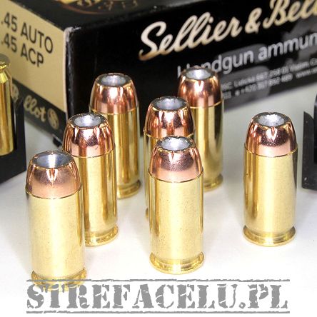 Amunicja JHP 14.90G S&B 45 AUTO // .45 ACP