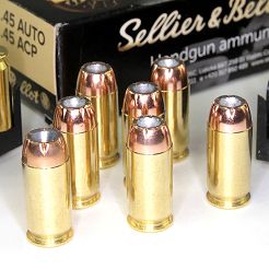 Amunicja JHP 14.90G S&B 45 AUTO // .45 ACP