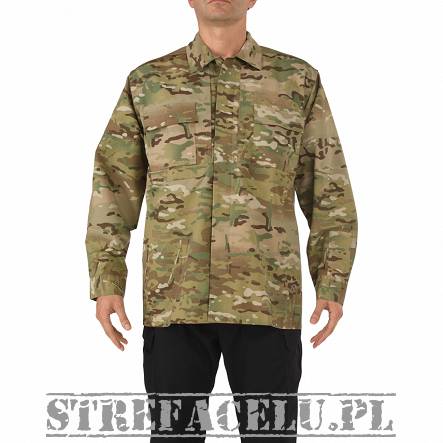 Koszula męska z długim rękawem 5.11 RIPSTOP TDU SHIRT MULTICAM