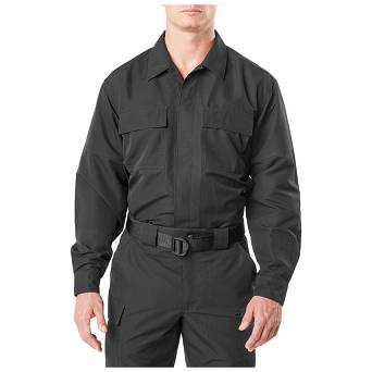 Koszula męska z długim rękawem 5.11 FAST-TAC TDU SHIRT BLACK