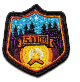 Patch 5.11 SUMMER CAMPFIRE PATCH kolor: ORANGE