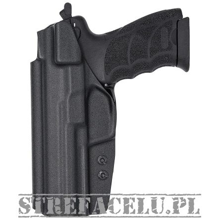 Kabura wewnętrzna prawa do pistoletu H&K 45 FS, RH IWB kydex, kolor: czarny