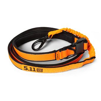 Smycz dla psa 5.11 MISSION READY MODULAR DOG LEASH, Kolor: FLUORSCN ORG