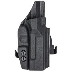 Kabura zewnętrzna lewa do pistoletu IWI Masada Slim Elite OR, LH OWB kydex, kolor: czarny