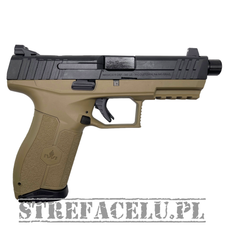 Pistolet IWI Masada Tactical Optics Ready, 4.6 inch kal. 9x19mm FDE