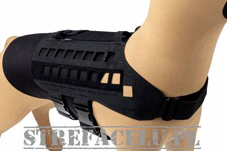 Uprząż - szelki dla psa K9 Zephyr MK2 Dog Harness, Kolor: Czarny - Raptor Tactical