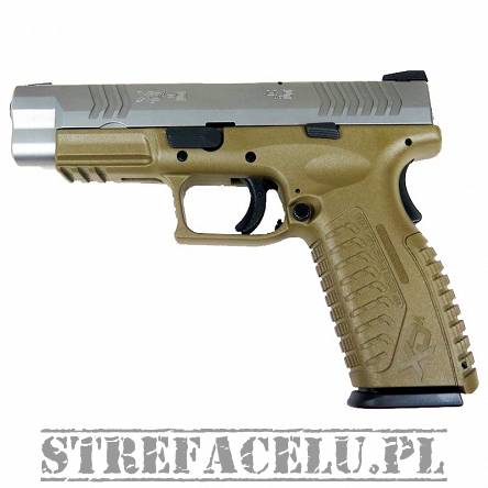 Pistolet XDM 4.5`` Srebrno-Brązowy kal. 9x19mm