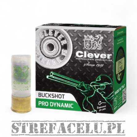 Amunicja śrutowa Clever Pro Dynamic Buckshot// 12/70