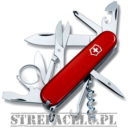 Victorinox Scyzoryk Explorer. czerwony 91mm