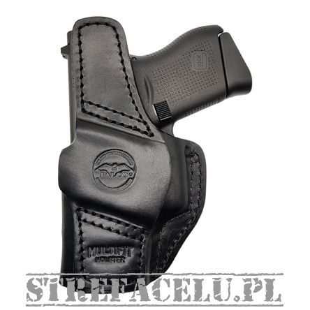 Kabura skórzana IWB/OWB AM02-2329 MultiFit Sub-Compact, RH, kolor: Czarny Falco Holsters