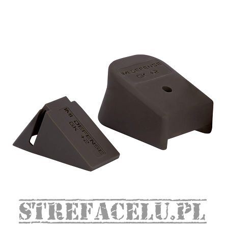 Powiększona stopka magazynka Glock 17/19/22/23/24/25/26/27/28/31/32/33/39, kolor: zielony