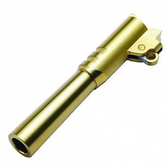 Lufa BUL 4.25`` Cone Barrel Ramped Gold Titanium Coating .45ACP #40209