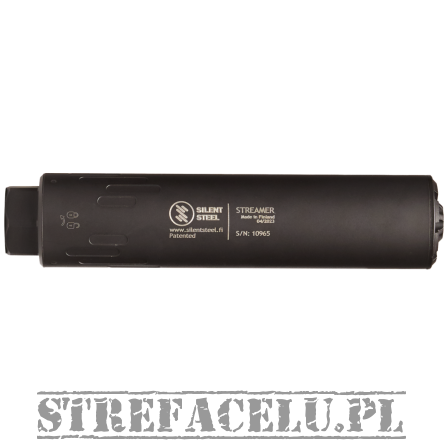 Tłumik huku SilentSteel Baffle Streamer Alu 5.56 Armor Black