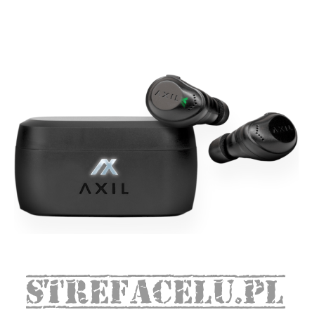 Zatyczki aktywne do uszu AXIL XCOR PRO Bluetooth, kolor: Czarny