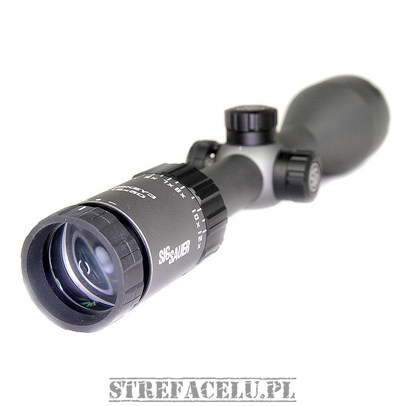 Luneta SigSauer Whiskey3 4-12x50 Hellfire TriPlex - Graphite