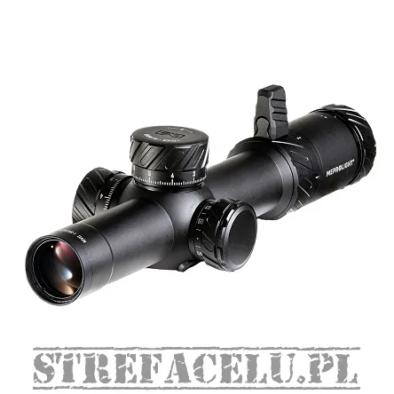 Luneta biegowa Mepro MVO 1-8x28 FFP, 34MM, M1 Reticle MRAD, Red & Green