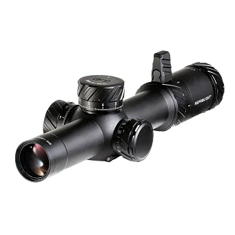 Luneta biegowa Mepro MVO 1-8x28 FFP, 34MM, M1 Reticle MRAD, Red & Green
