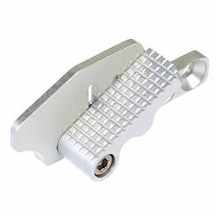 Regulowana podpórka kciuka LH srebrna - DAA Adjustable Standard Thumb Rest. 3-hole. Silver LH