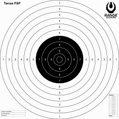 Tarcze Strzeleckie PSP TS2 50szt Range Solutions