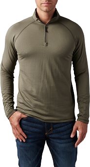 Bluza 5.11 STRATOS 1/4 ZIP, kolor: RANGER GREEN