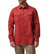 Koszula męska z długim rękawem 5.11 GUNNER SOLID L/S kolor: RED BOURBON