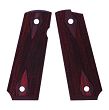 Okładziny drewniane do BUL 1911 Ultra - Checkered Diamond Red #GRP/1911-26