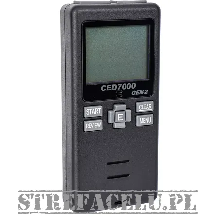 Stoper strzelecki CED7000 Gen.2 - czarny Shot Timer RF - Black