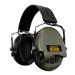 Słuchawki aktywne Sordin Supreme Pro-X SLIM Leather Zielone nagłowne  SOR74302-X/L-S