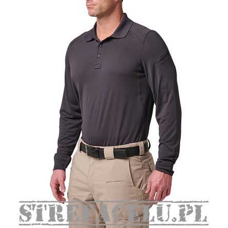 Koszulka polo męska 5.11 HELIOS L/S POLO kolor: CHARCOAL - (Wybór rozmiarów)
