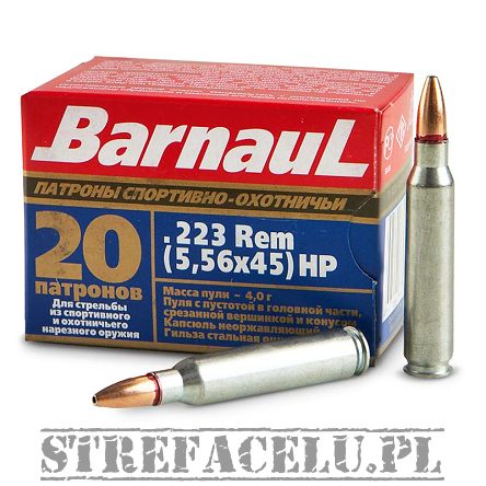 Nabój kulowy FMJ 3.56G Barnault // 223 REM.