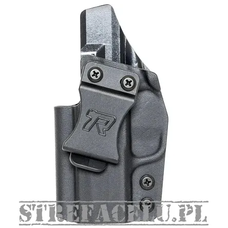 Kabura wewnętrzna lewa do pistoletu Walther PDP Compact Optics Cut, LH IWB kydex, kolor: czarny