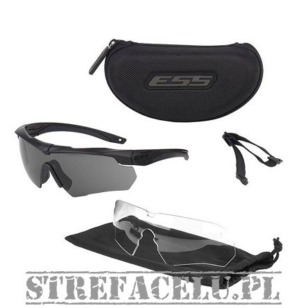 Okulary balistyczne ESS Crossbow 2LS - zestaw z 2 wizjerami - 740-0390