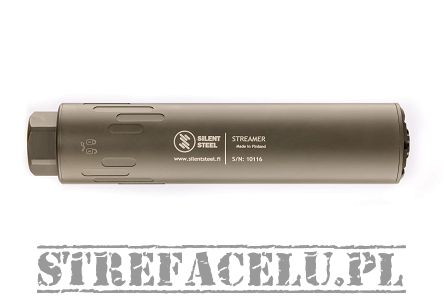 Tłumik huku SilentSteel Streamer 5.56OD Green (Ase Ultra Borelock M27x1,5)