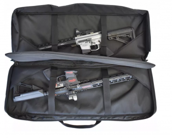 Pokrowiec na 2szt broni długiej CED Edge Dual PCC Rifle Case - Black