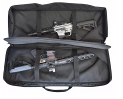 Pokrowiec na 2szt broni długiej CED Edge Dual PCC Rifle Case - Black
