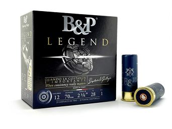 Nabój śrutowy B&P F2 Legend 24G 7,5 12/70