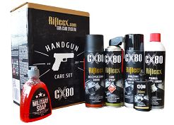 Care Set - Zestaw do czyszczenia broni krótkiej  CX80 Riflec