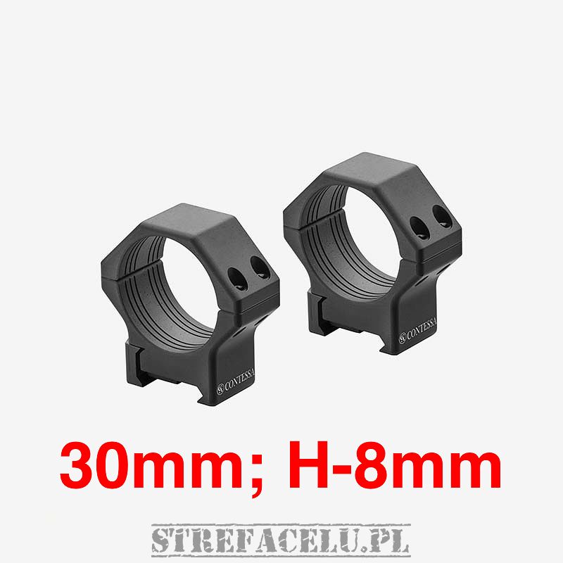 Obejmy Picatinny 30mm H-8 Light - LPR02/A Contessa