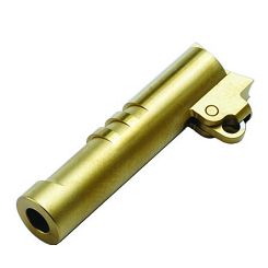 Lufa BUL 3.25`` Bull Barrel Ramped Gold Titanium Coating .45ACP #40203